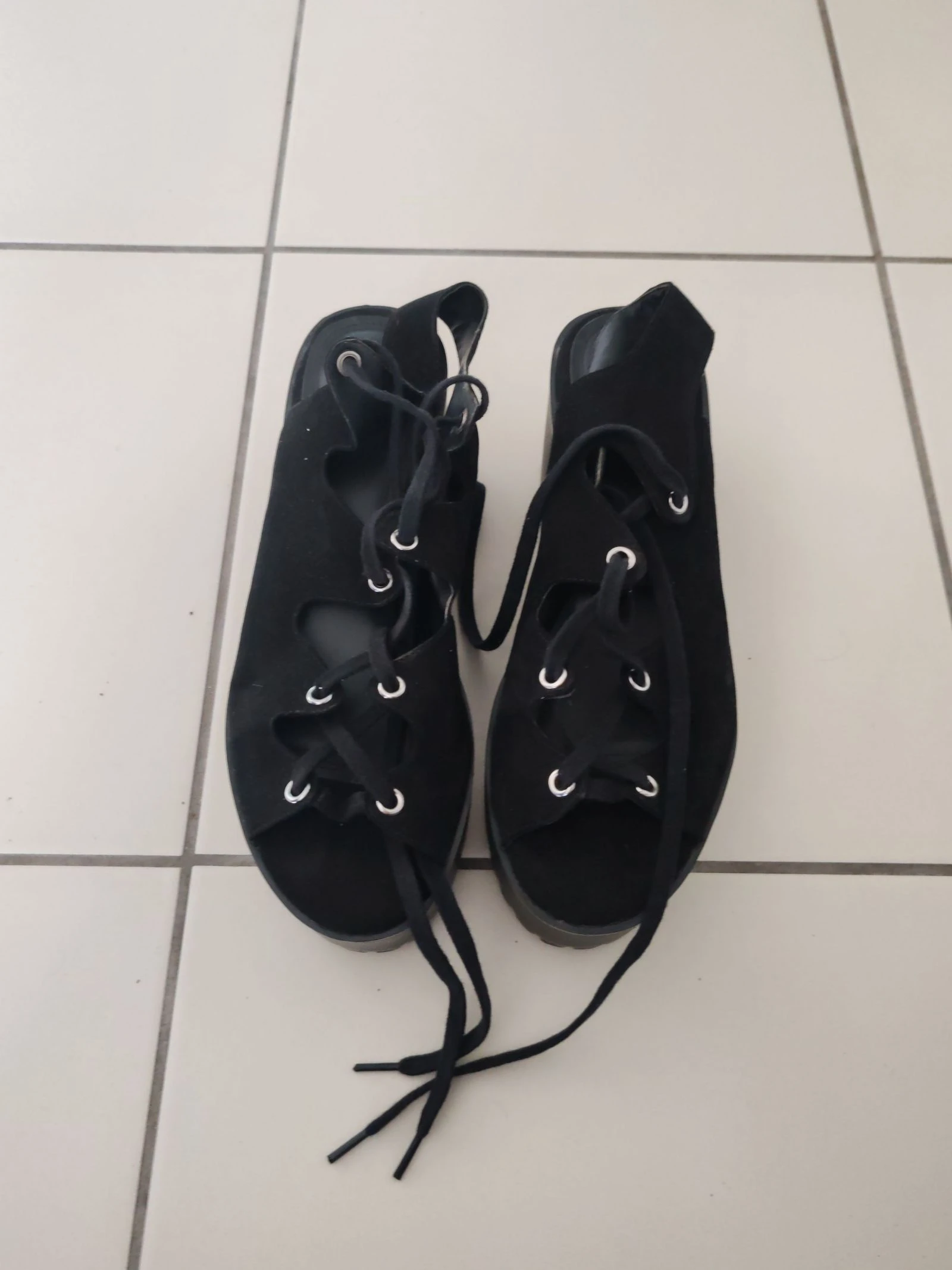 Sandales a talons 